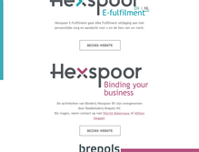 Tablet Screenshot of hexspoor.nl